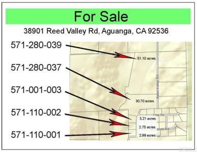 Reed Valley Rd, Aguanga, California 92536, Estados Unidos
