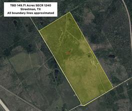 TBD 149.71 Acres SE CR 1240, Streetman, Texas 75859, Estados Unidos