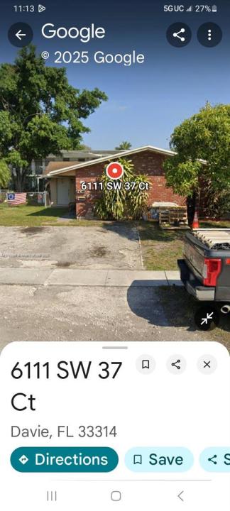 6111 SW 37th Ct, Davie, Florida 33314, Amerika Birleşik Devletleri
