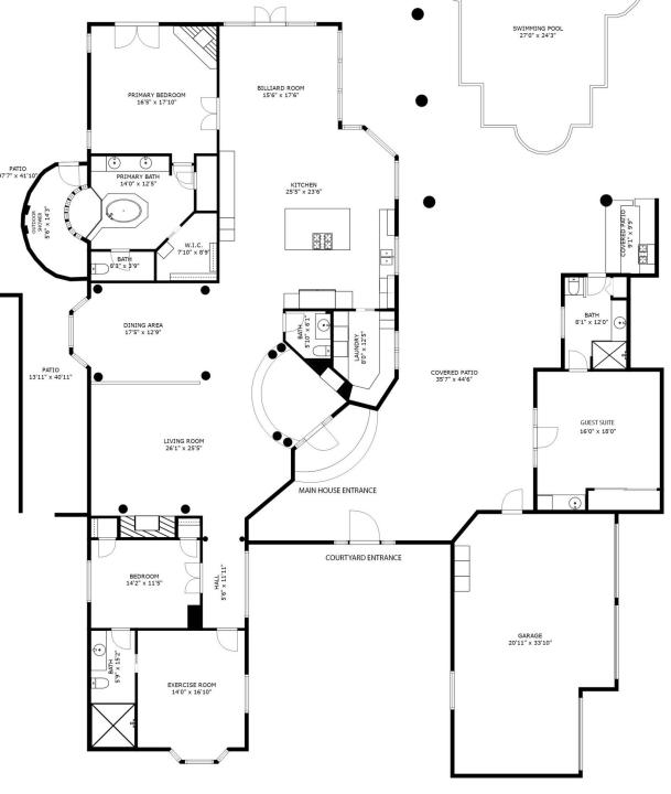 2610 Tecumseh Drive, Bear Lakes Estates, West Palm Beach, Florida 33409