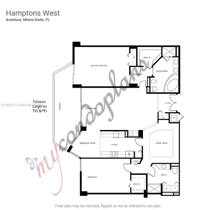 20281 E Country Club Dr 909, Aventura, 佛罗里达州 33180, 美国