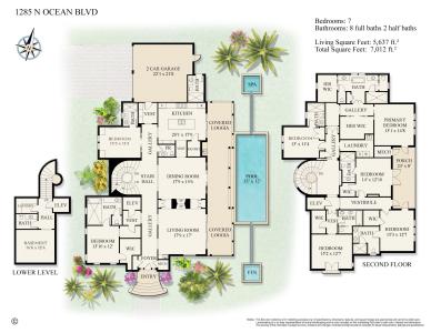 1285 N Ocean Boulevard, Palm Beach, Floride 33480, États-Unis