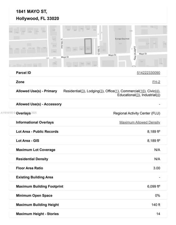 1841 Mayo St, Hollywood, Флорида 33020, Соединенные Штаты