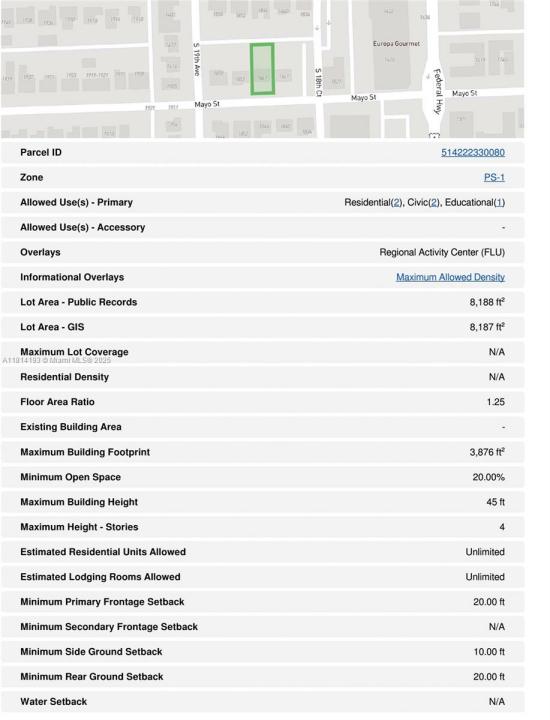 1841 Mayo St, Hollywood, Флорида 33020, Соединенные Штаты