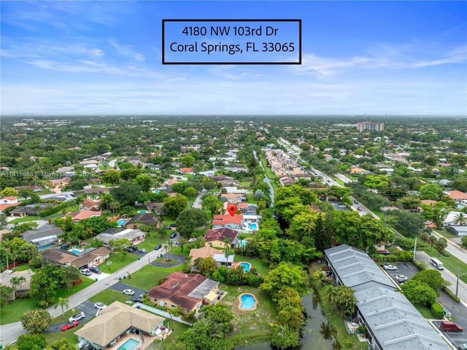 4180 NW 103rd Dr, Coral Springs, فلوريدا 33065, الولايات المتحدة