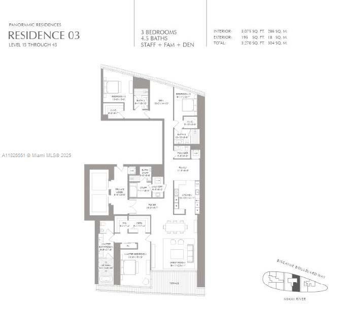 300 Biscayne Boulevard Way 2703, Miami, Floride 33131, États-Unis
