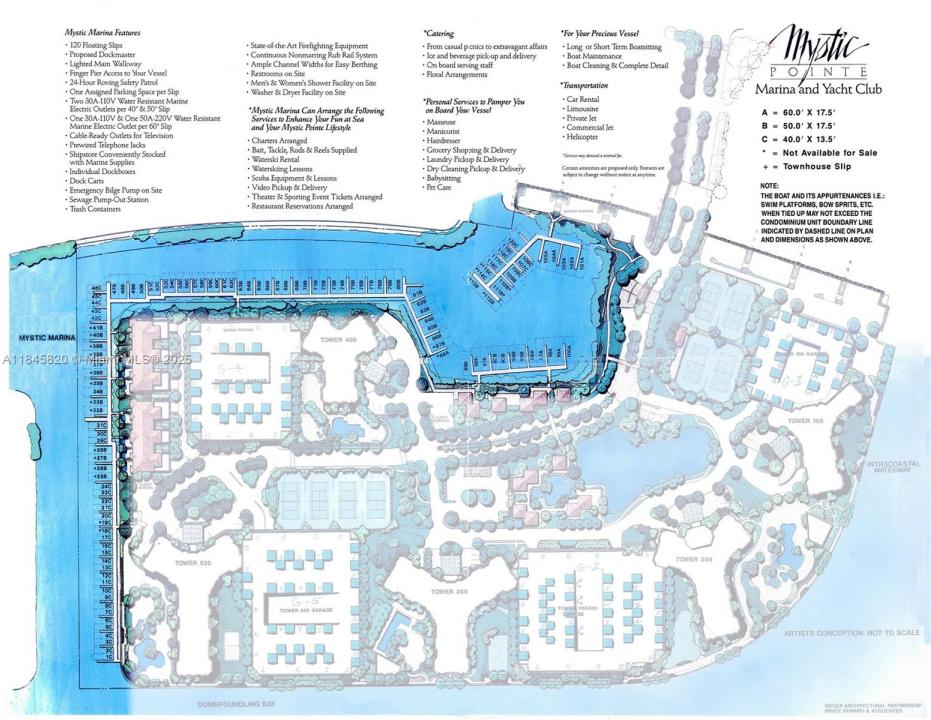 3575 Mystic Pointe Dr, Slip 87, Aventura, Florida 33180, USA