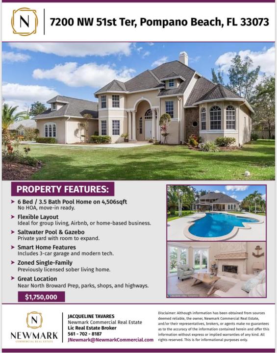 7200 NW 51st Terrace, Coconut Creek, Florida 33073