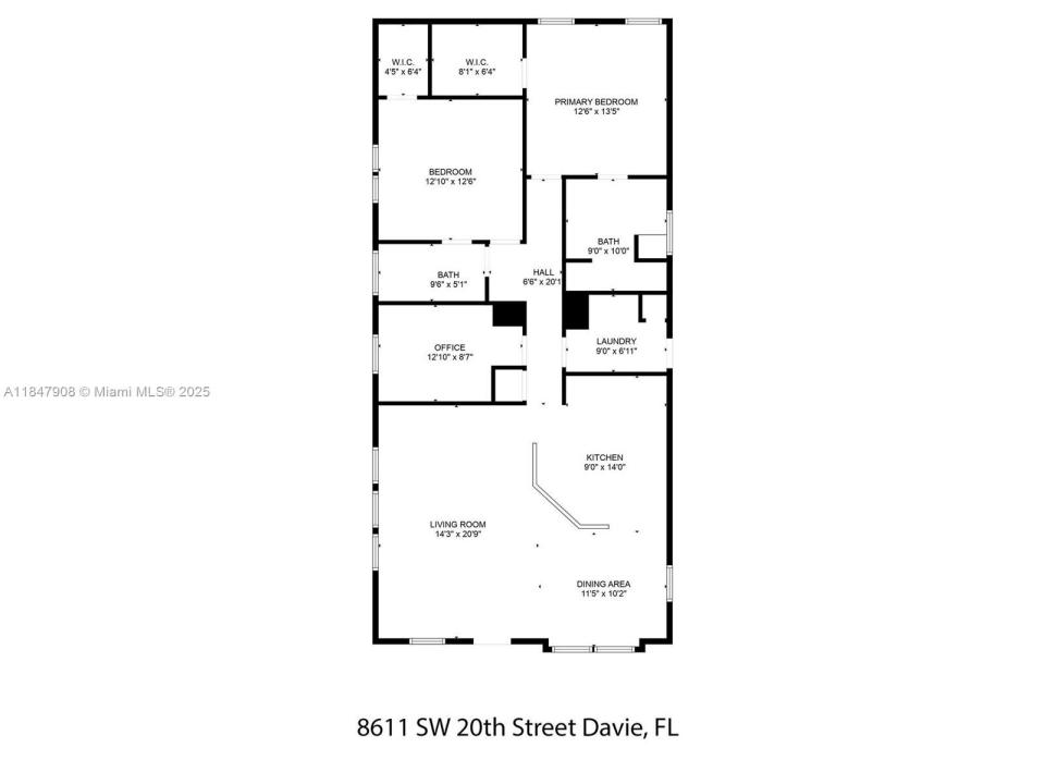 8611 SW 20th St, Davie, 佛罗里达州 33324, 美国