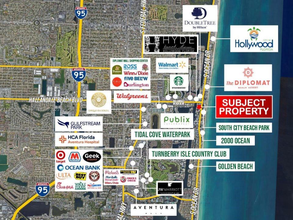 1801 S Ocean Dr 101, Hallandale Beach, פלורידה 33009, ארצות הברית של אמריקה