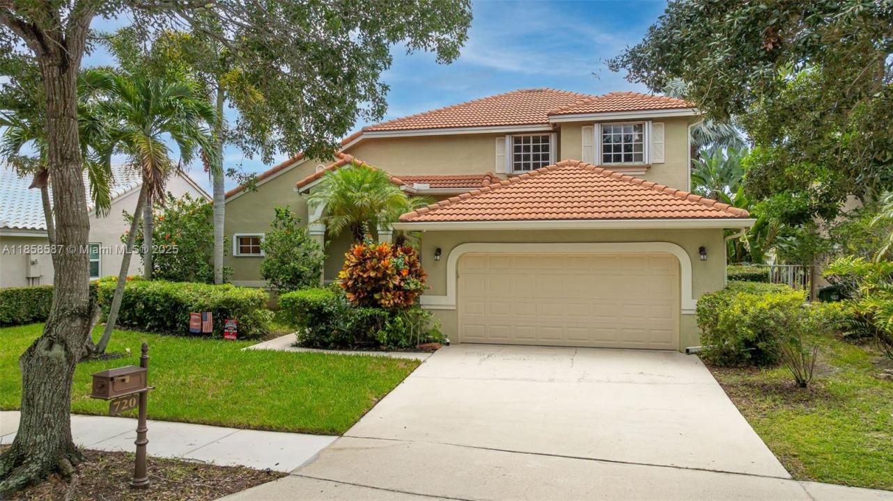 720 Verona Lake Dr, Weston, פלורידה 33326, ארצות הברית של אמריקה