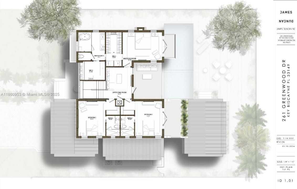 261 Greenwood Dr, Key Biscayne, Floride 33149, États-Unis