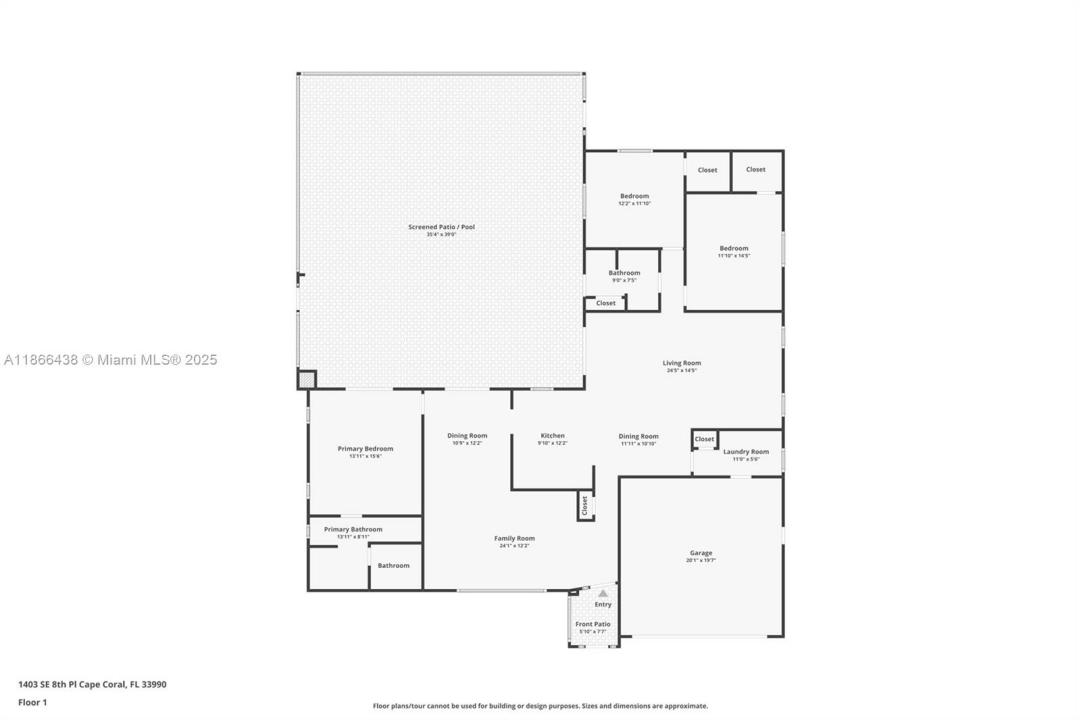 1403 SE 8th Pl, Cape Coral, فلوريدا 33990, الولايات المتحدة