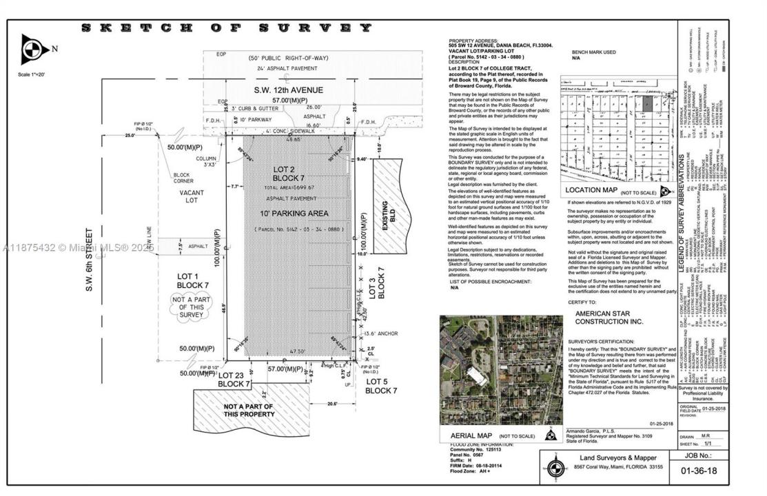 505 SW 12th Ave, Dania Beach, Floride 33004, États-Unis