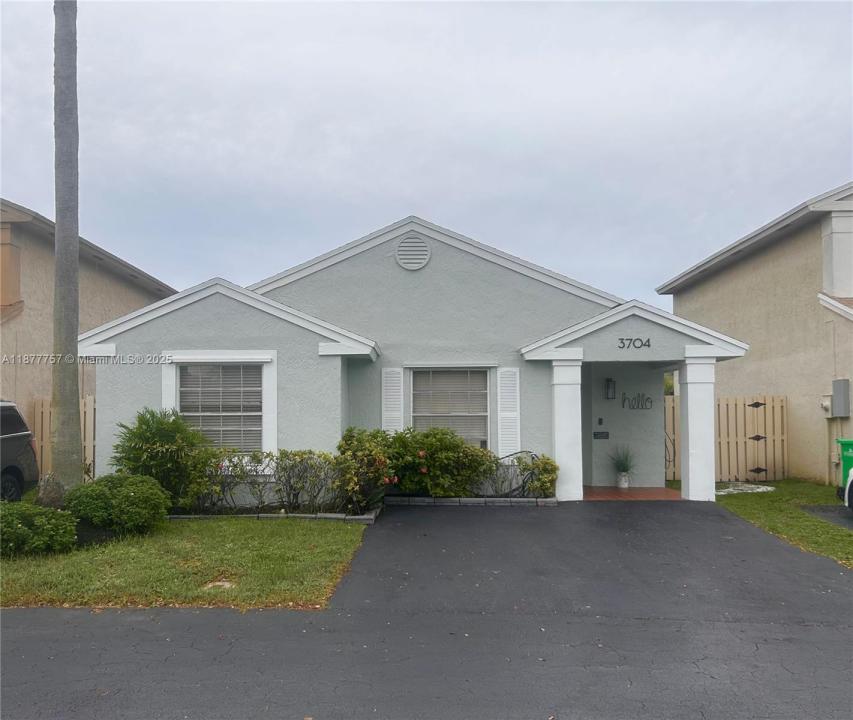 3704 NW 107th Ter, Sunrise, Floride 33351, États-Unis