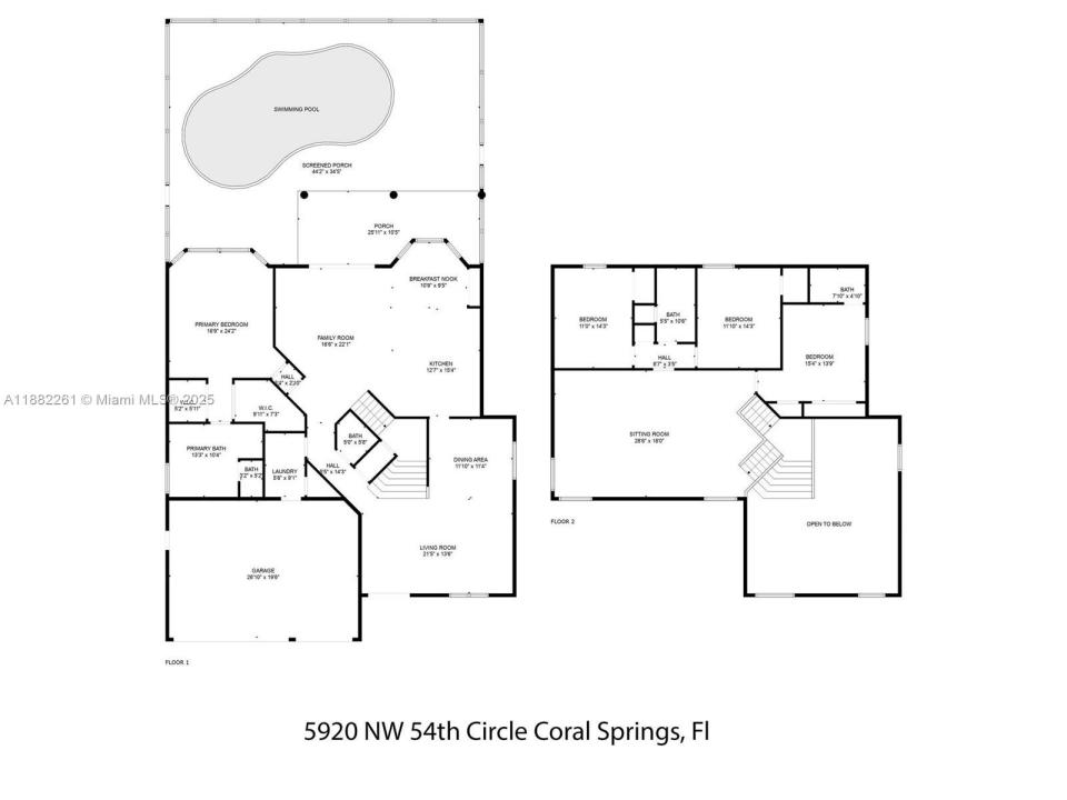 5920 NW 54th Cir, Coral Springs, فلوريدا 33067, الولايات المتحدة