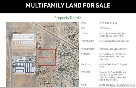 E 10th St ST, Palmdale, 캘리포니아 93550, 미국