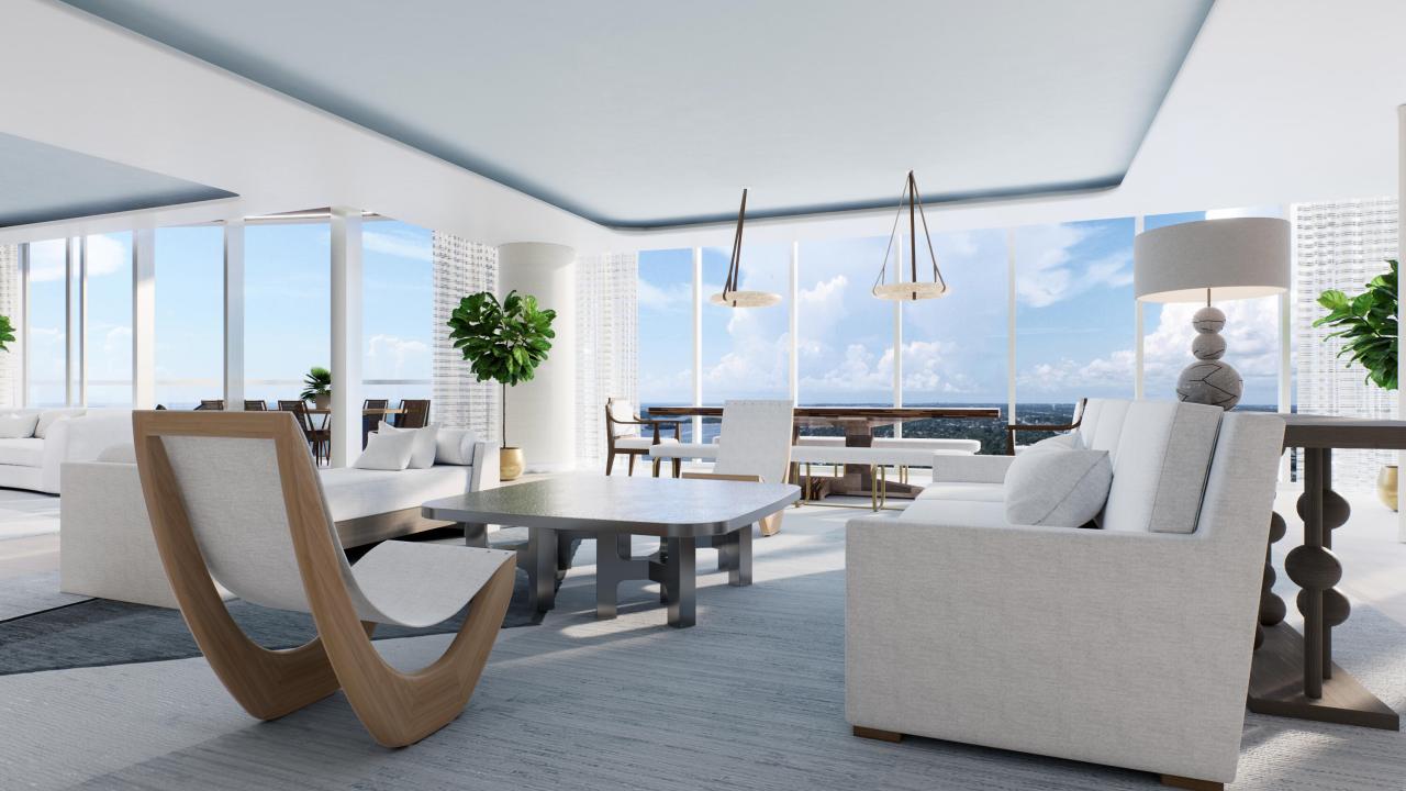 1333 S Flagler Drive 2202, Forte On Flagler, West Palm Beach, Florida 33401