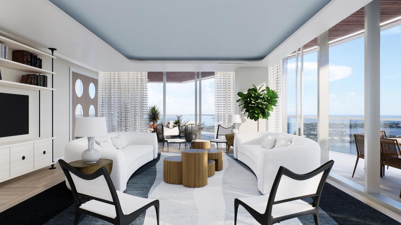 1333 S Flagler Drive 2202, Forte On Flagler, West Palm Beach, Florida 33401