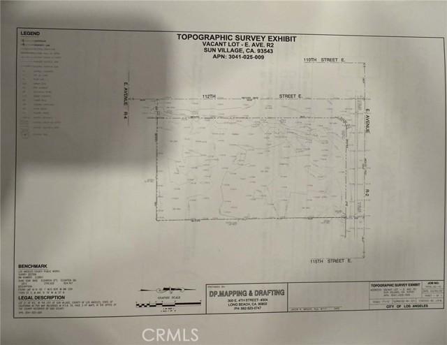 E/Cor Avenue, Sun Village, Californie 93543, États-Unis