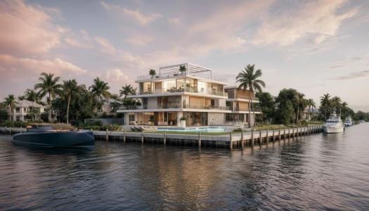 522 SW 9th Ter, 288' Waterfont Point, Fort Lauderdale, Floride 33312, États-Unis