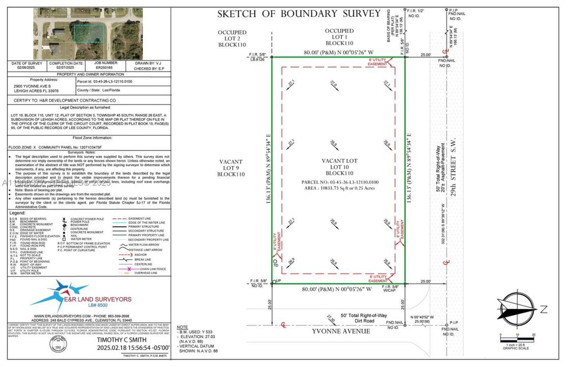 2900 S Yvonne, Lehigh Acres, Флорида 33976, Соединенные Штаты