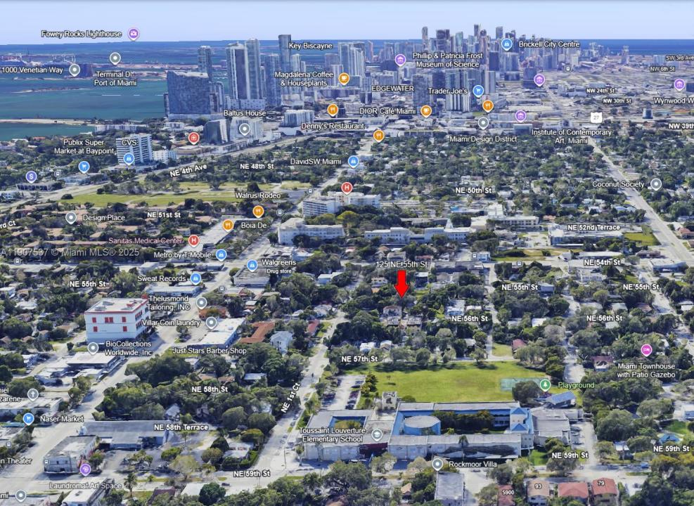 125 NE 55th St, Miami, Florida 33137, Estados Unidos