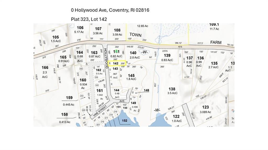 Hollywood Avenue, Coventry, Rhode Island 02816, États-Unis