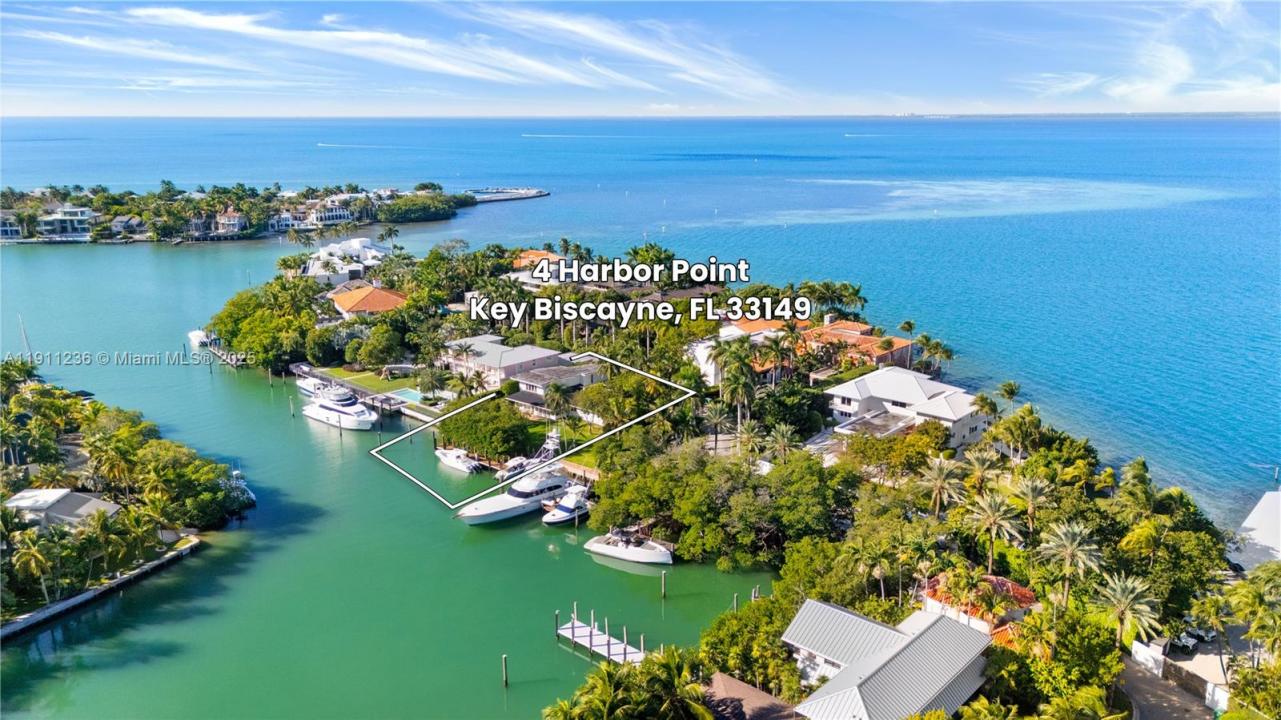 4 Harbor Pt, Key Biscayne, Florida 33149, USA