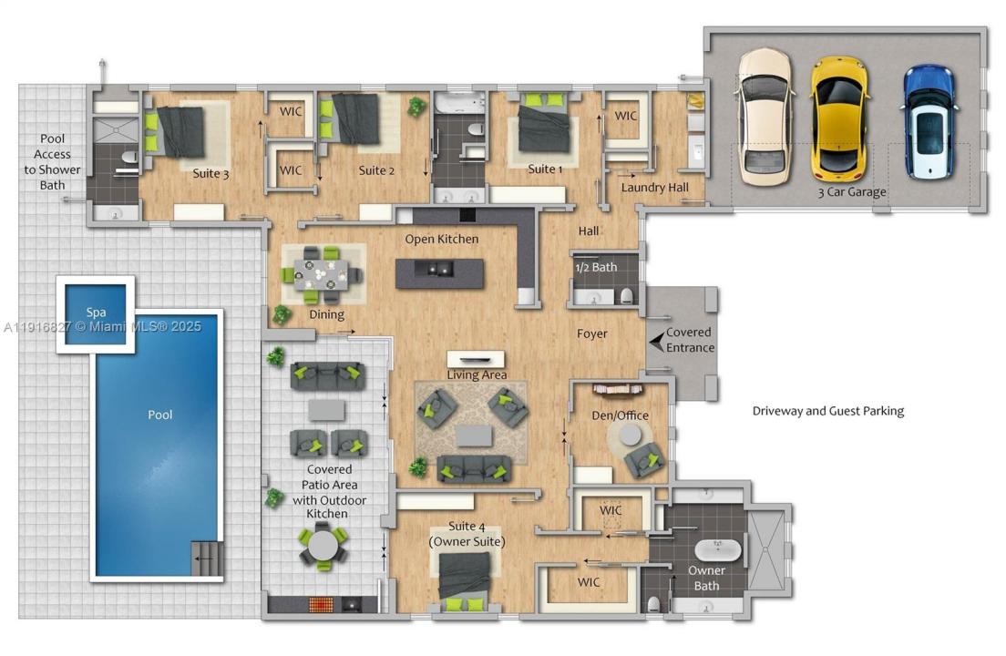 1337 CALOOSA DR, Fort Myers, Floride 33901, États-Unis