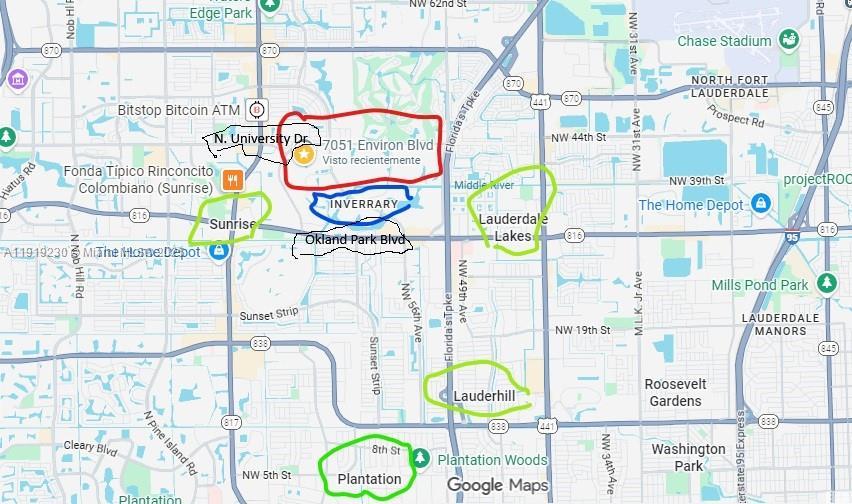 7051 Environ Blvd 433, Lauderhill, Florida 33319, Amerika Birleşik Devletleri