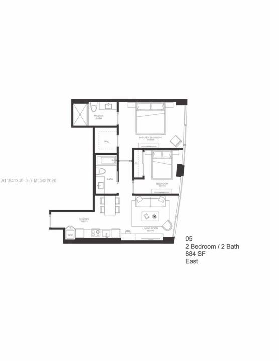 225 N MIAMI AVE 3505, Miami, Florida 33132, USA