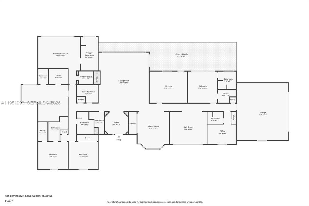 415 Rovino Ave, Coral Gables, Floride 33156, États-Unis
