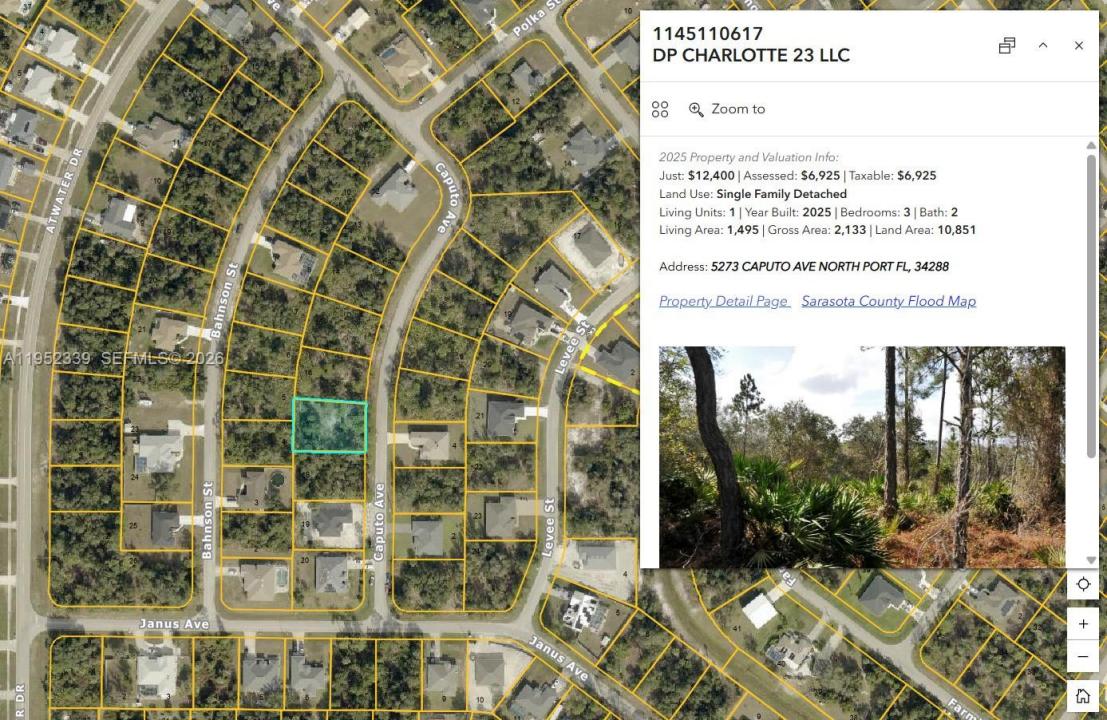 5273 Caputo Avenue, North Port, Floride 34288, États-Unis