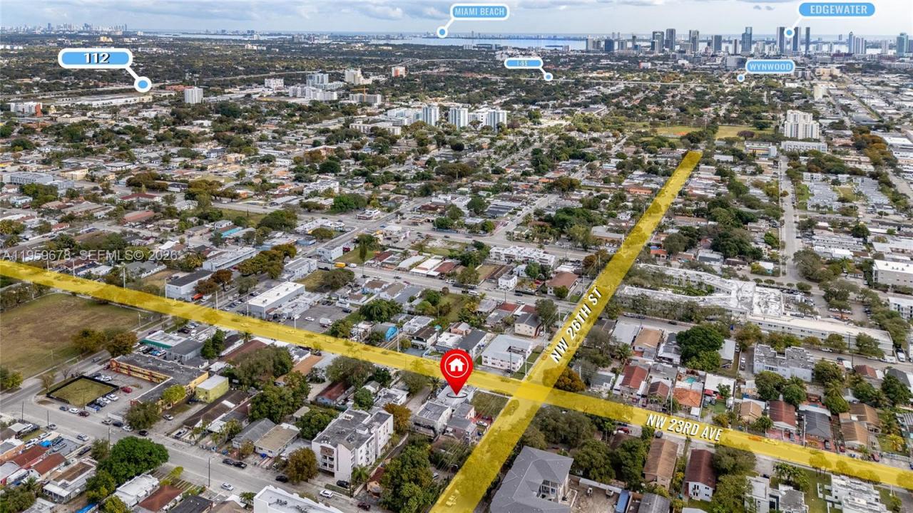 2616 NW 23rd Ave, Miami, Floride 33142, États-Unis