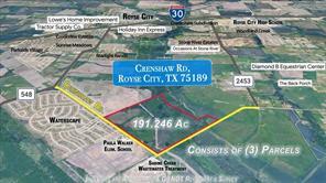 Crenshaw Road, Royse City, Texas 75189, États-Unis