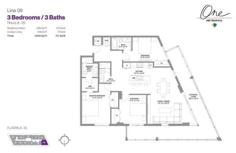 2000 Metropica Way 1109, Sunrise, Florida 33323