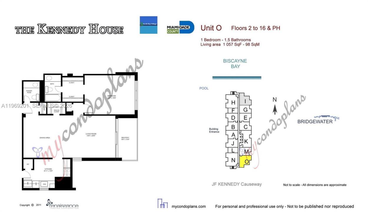 1865 79th St Cswy 6O, North Bay Village, Floride 33141, États-Unis