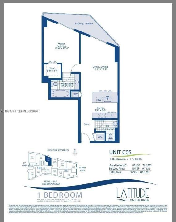 185 SW 7th St 1605, Miami, 플로리다 33130, 미국