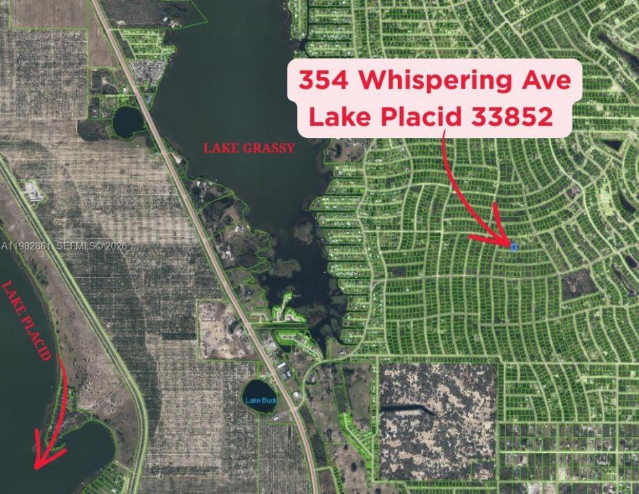 354 Whispering Ave, Lake Placid, 佛羅里達州 33852, 美國