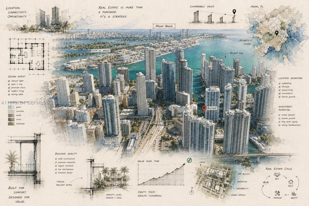 31 SE 5th St 4112, Miami, Floride 33131, États-Unis