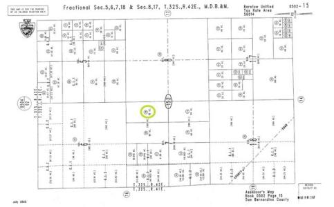 Fremont Peak Road, Kramer Junction, Californie 93516, États-Unis