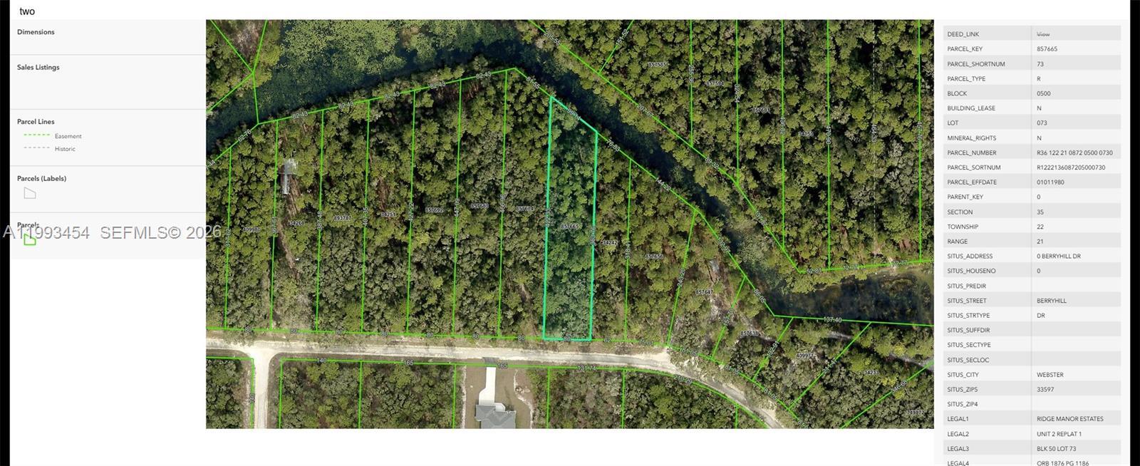 0 Berryhill Drive, Floride 33597, États-Unis