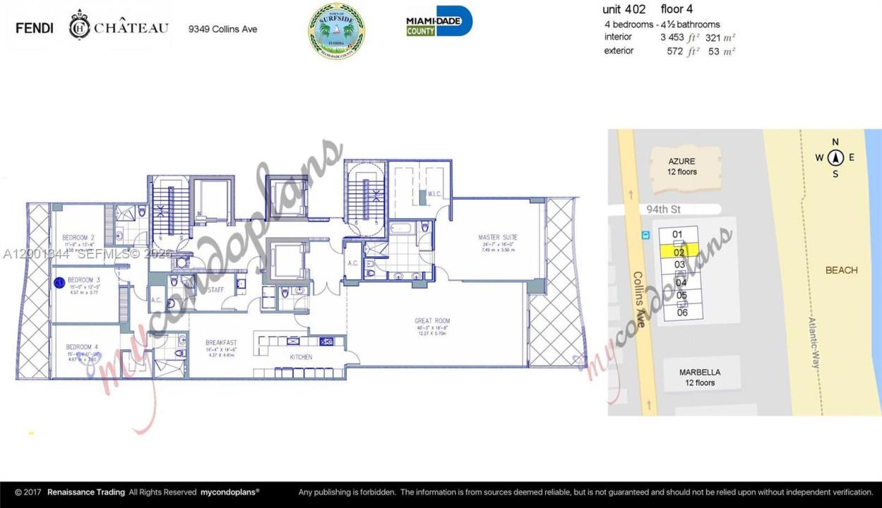 9349 Collins Ave 203, Surfside, Florida 33154