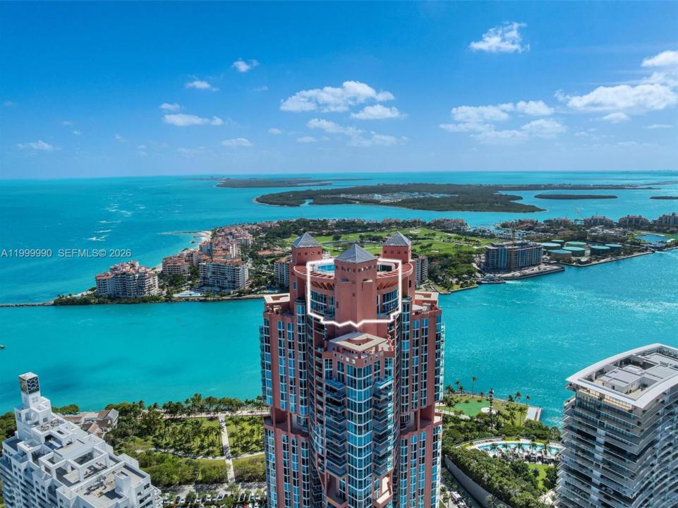 300 S Pointe Dr PH-5, Miami Beach, Floride 33139, États-Unis