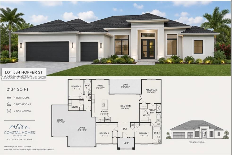534 Hoffer, Port Charlotte, Floryda 33953, USA