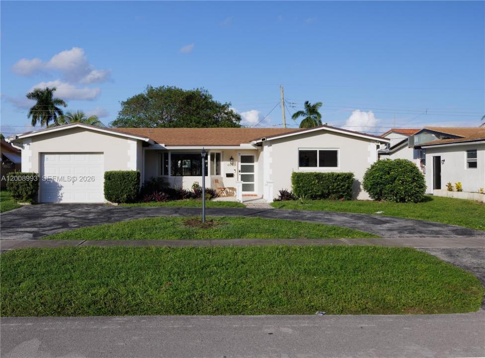 609 S Crescent Dr, Hollywood, Flórida 33021, Estados Unidos