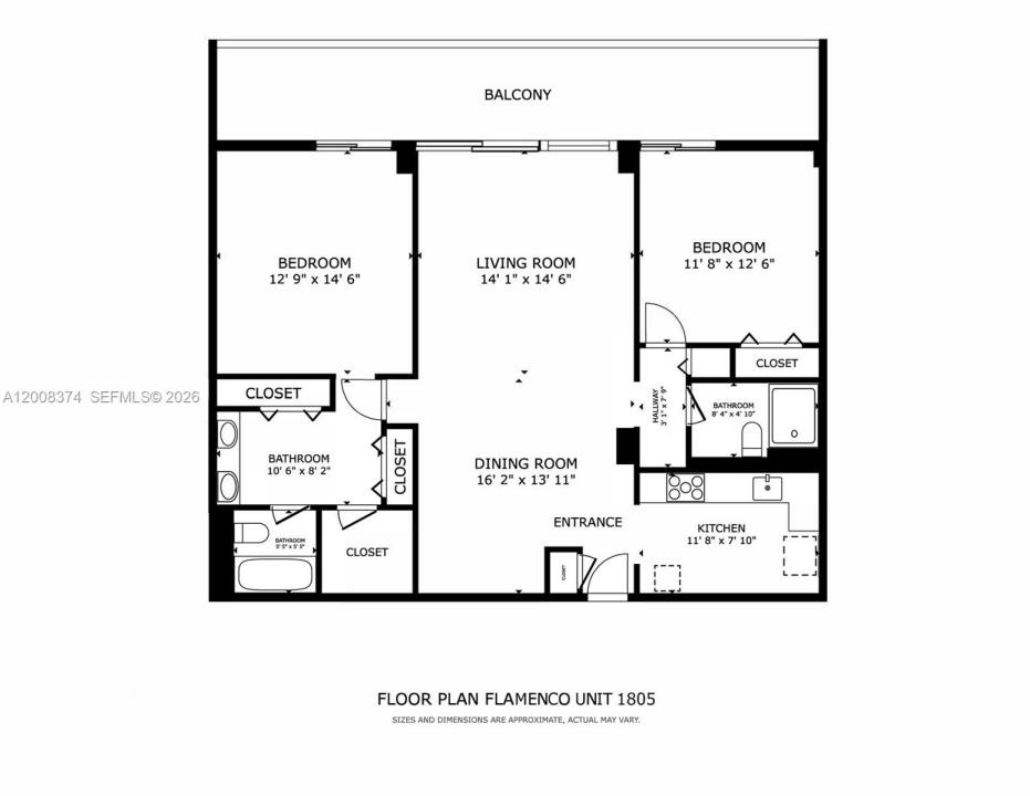3701 N Country Club Dr 1805, Aventura, Florida 33180, HOA KỲ