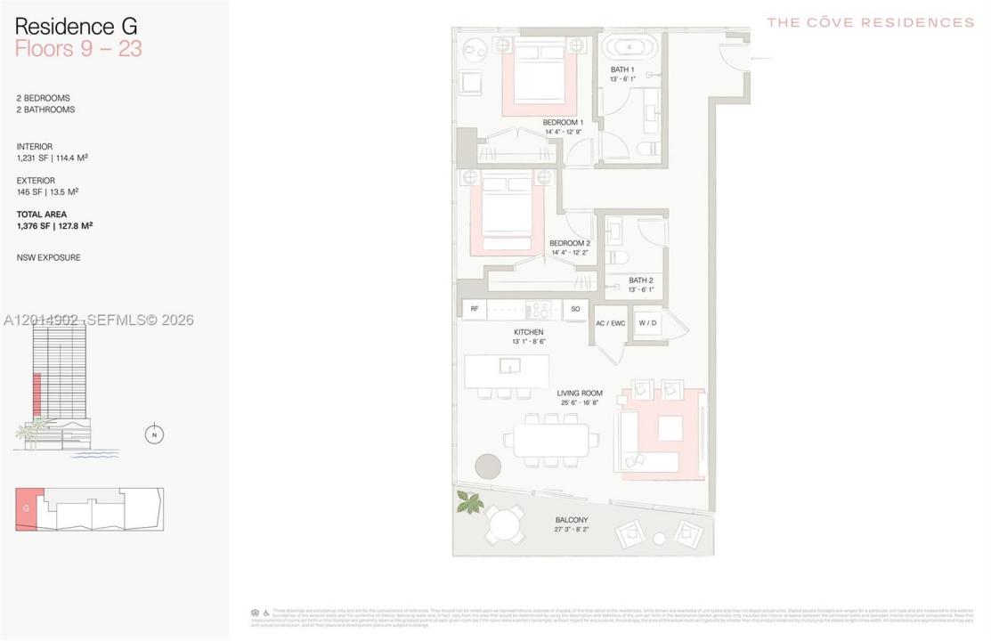 456 NE 29th St 1505, Miami, Florida 33137, USA