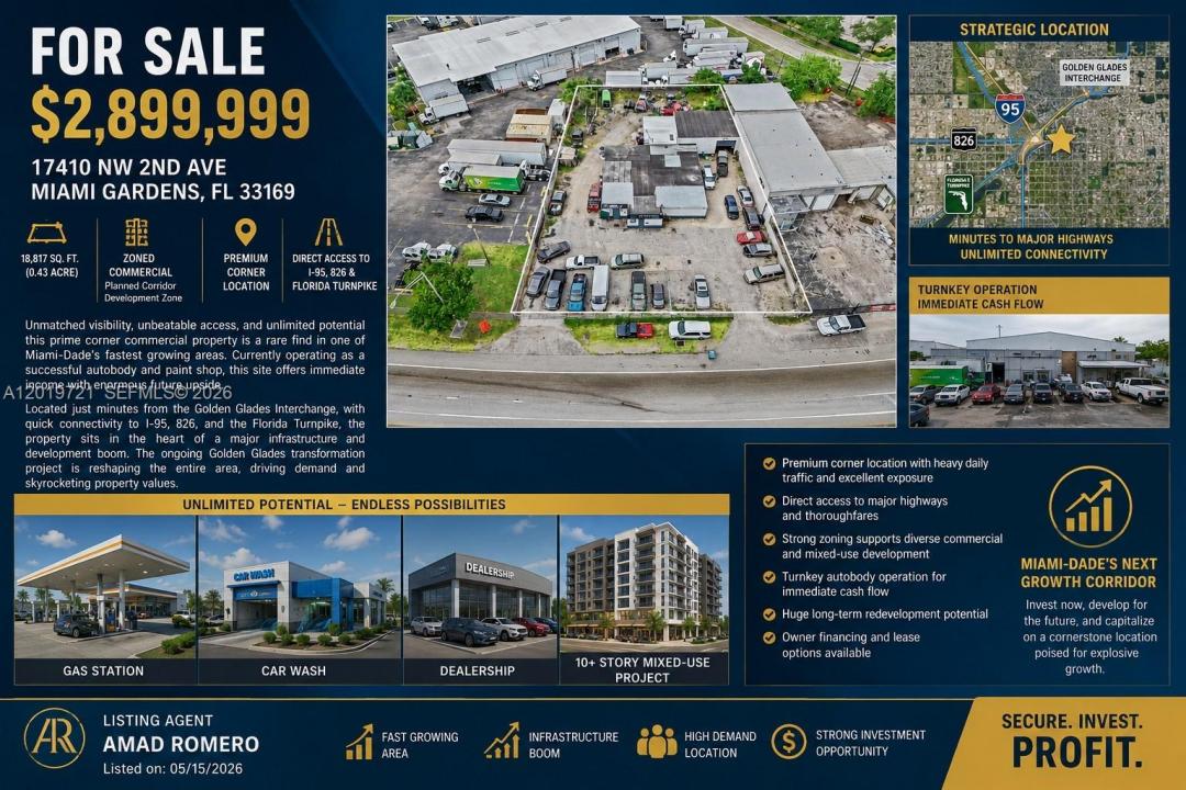 17410 NW 2nd Ave, Miami Gardens, Floride 33169, États-Unis